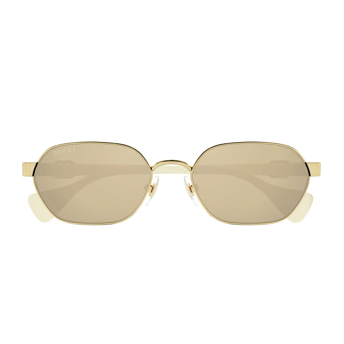 Gucci GG1593S LINE GG LOGO 002 Oro Acetate/ Metal Occhiali Sole