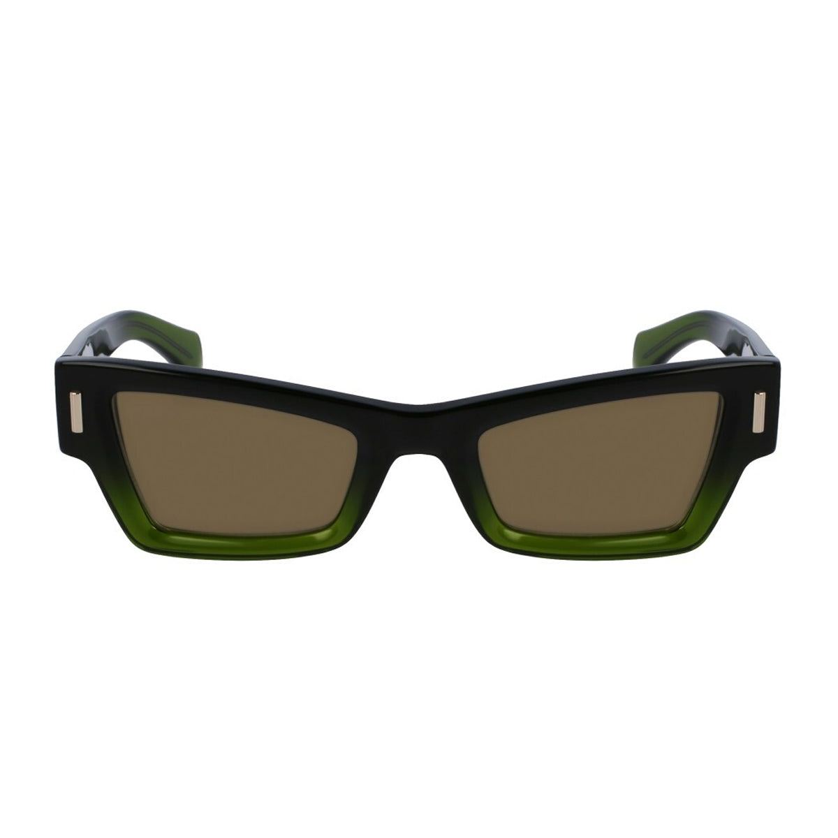 Salvatore Ferragamo SF2006S 316 Verde Scuro Sfumato Acetate Occhiali Da Sole