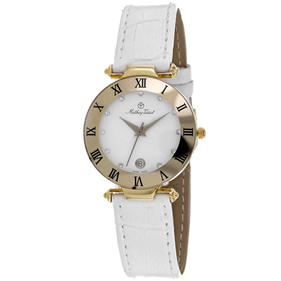 Mathey Tissot Womens Coupole White