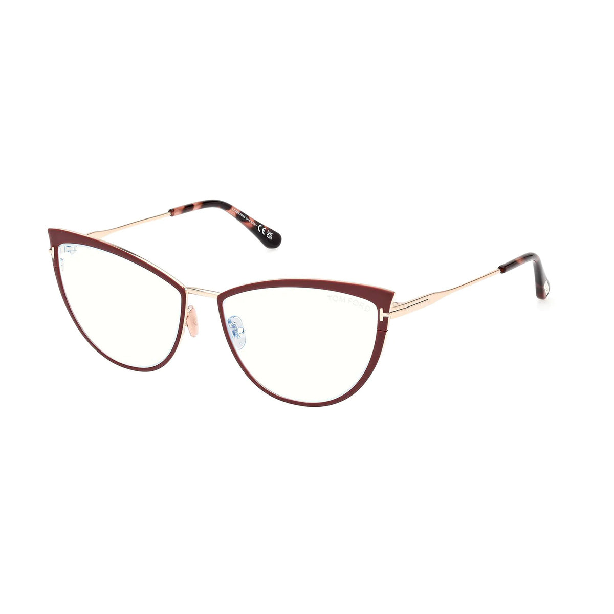 FT5877 069 Rosso Metal Occhiali Vista
