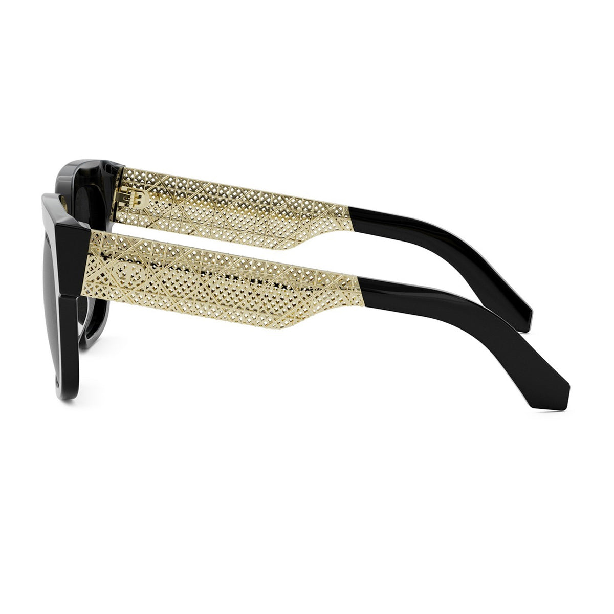 DioRésille S1I 10a0 Black Nero Acetate/metal Occhiali Da Sole