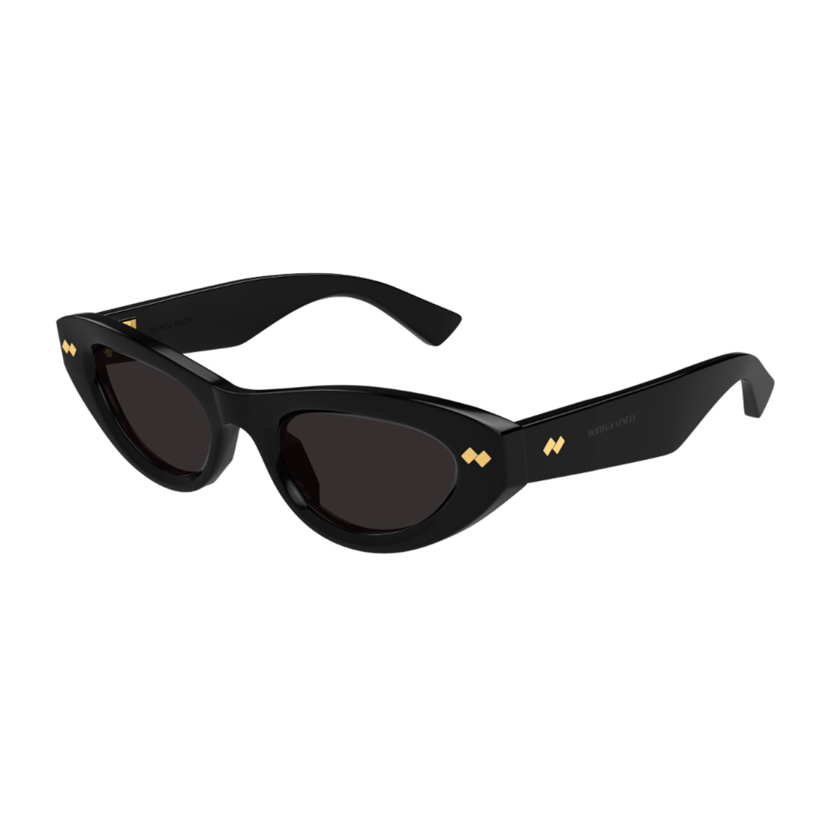 Bottega Veneta BV1350S Linea Ribbon 001 Black Grey Nero Recycled Acetate Occhiali Da Sole