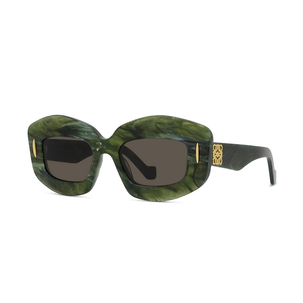 LW40114I 96E Verde Acetate Occhiali Sole