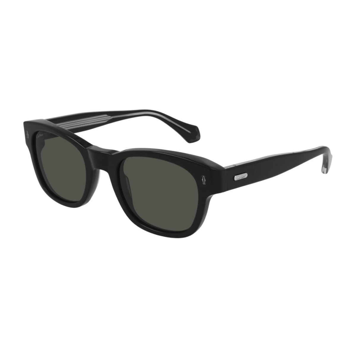 Cartier CT0278S 001 Black Nero Acetate Occhiali Da Sole