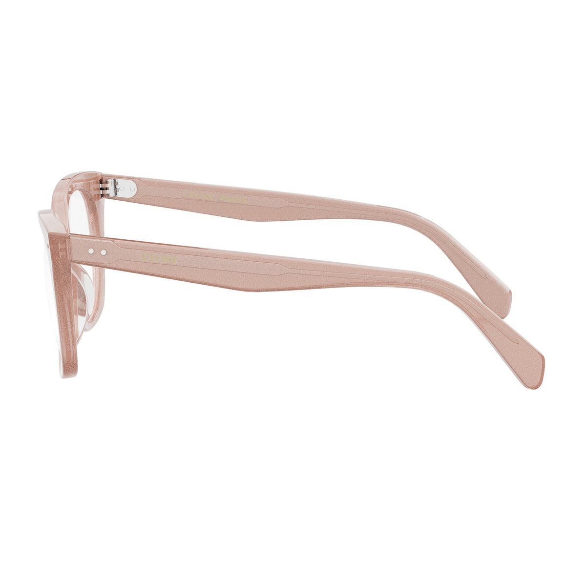 Celine CL50116I Thin 074 Rose Silver Glitter Rosa Acetate Occhiali Da Vista