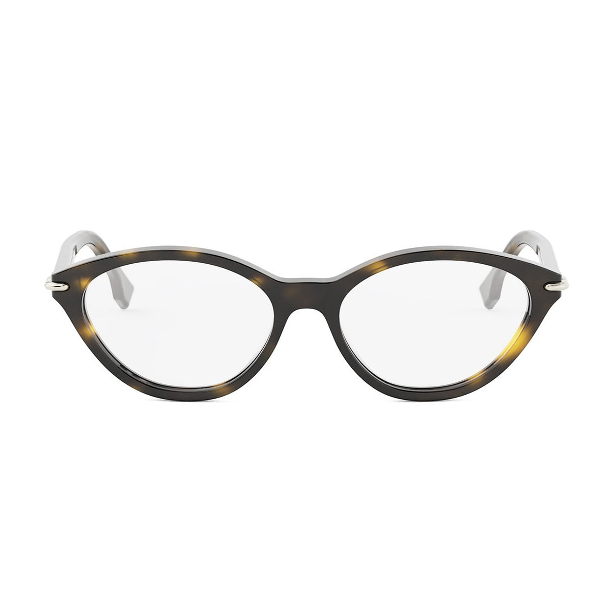 Fendi FE50126I Selleria 052 Havana Marrone Acetate Occhiali Da Vista