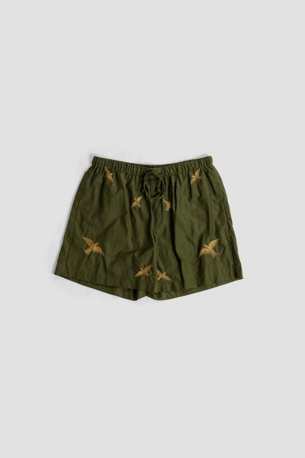 Baziszt Cotton short in khaki