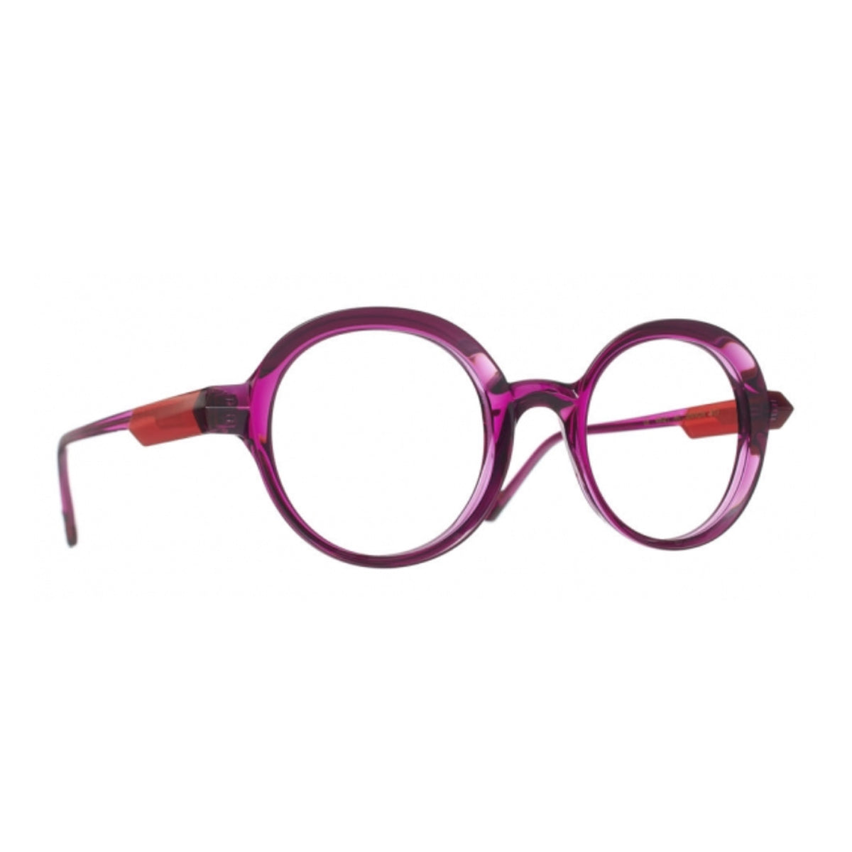 Caroline Abram Manon 317 Purple Red Viola Acetate Occhiali Da Vista
