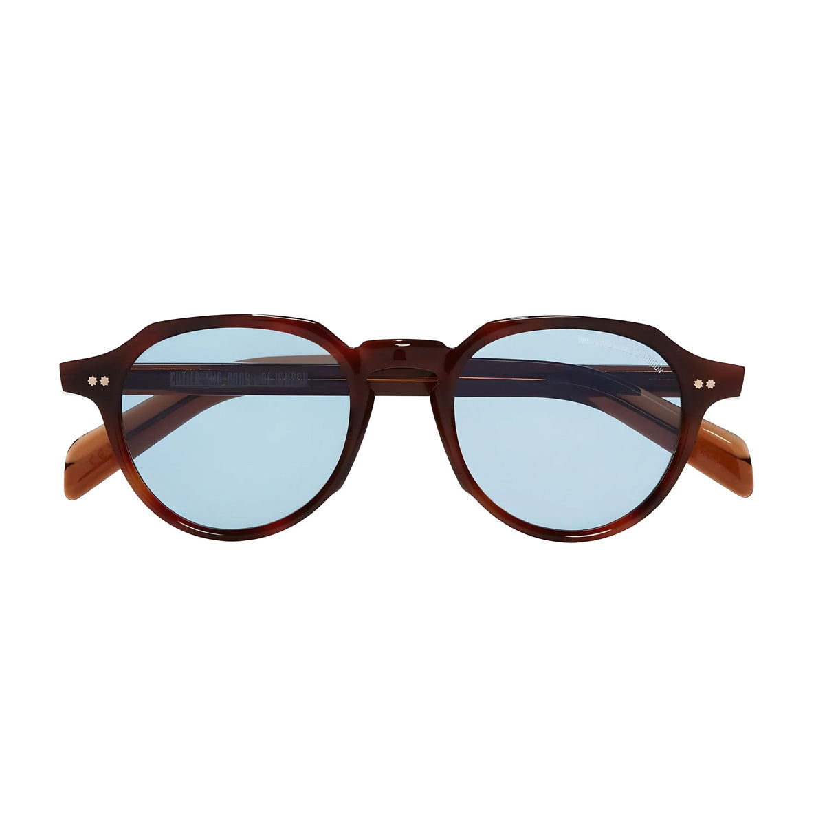 Cutler And Gross GR06 02 VINTAGE SUNBURST Marrone Acetate Occhiali Sole