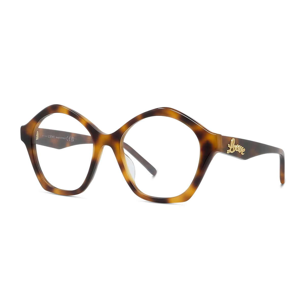 Loewe LW50053I Curvy 052 Classic Havana Marrone Acetate Occhiali Da Vista