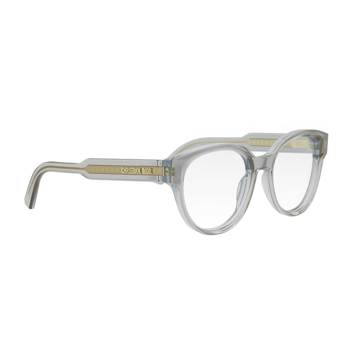 DiorPrismeO R1I 4500 Transparent Grey Grigio Acetate Occhiali Da Vista