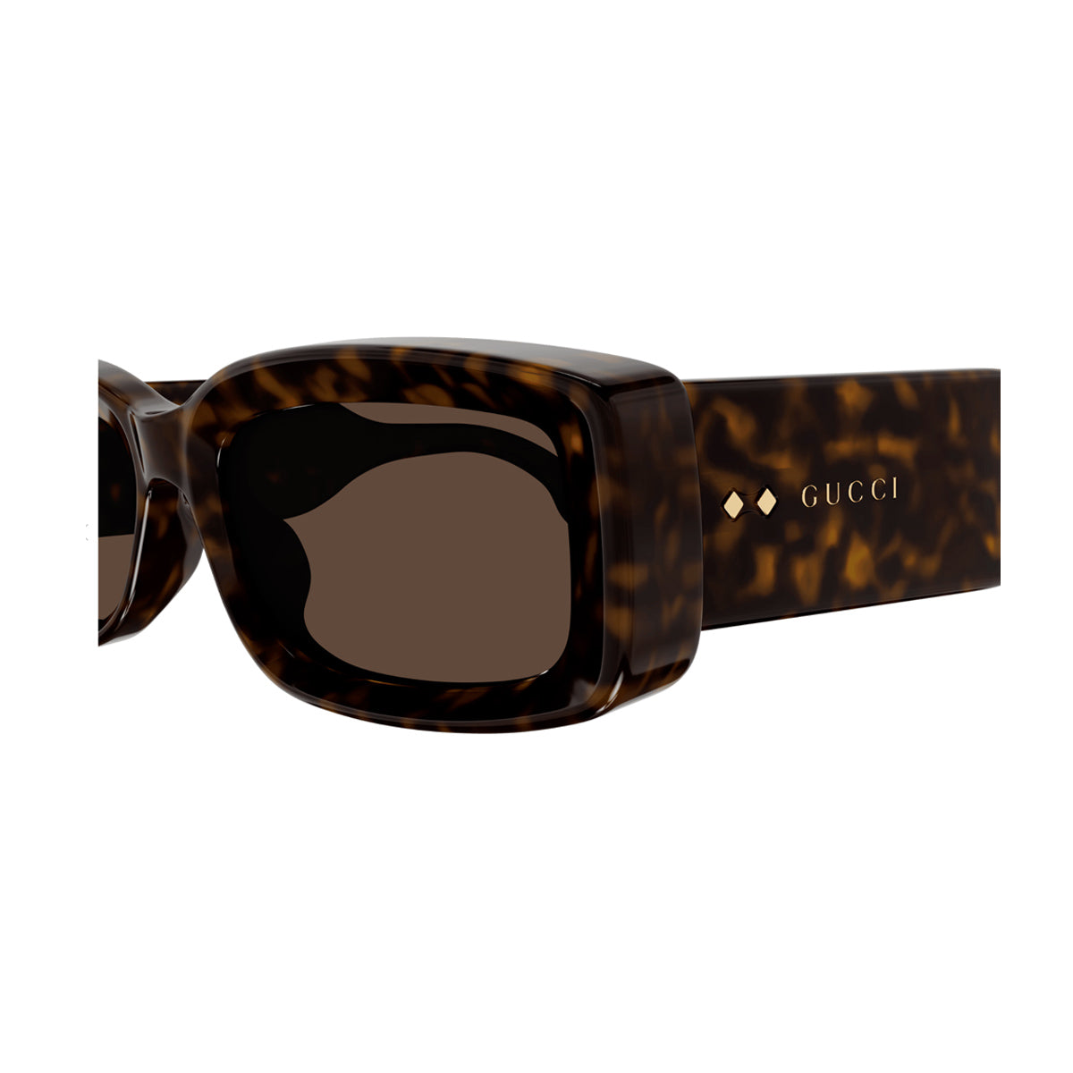 GG1528S 002 Marrone Acetate Occhiali Sole