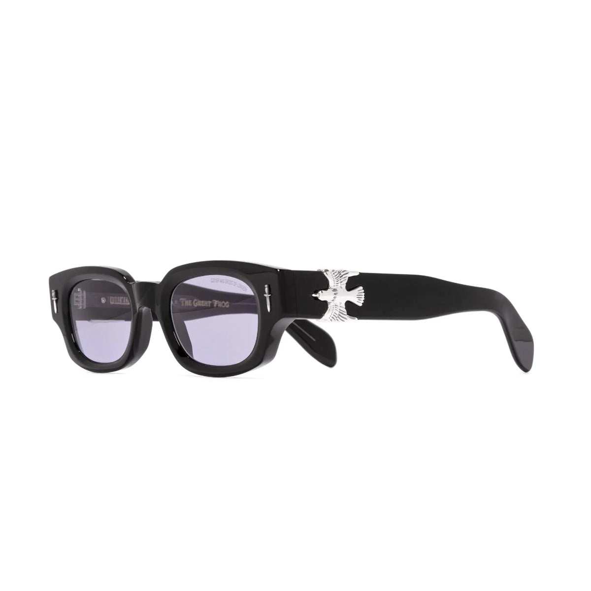 Cutler And Gross Great Frog 004 01 Nero Acetate Occhiali Sole