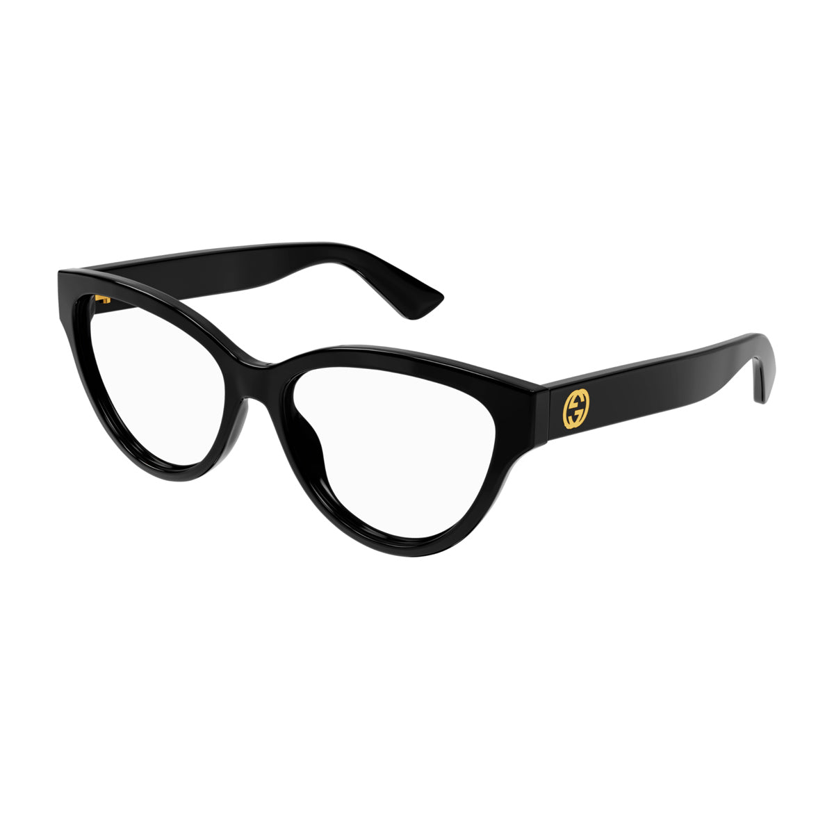 Gucci GG1581O Linea GG LOGO 001 Black Nero Acetate Injected Occhiali Da Vista