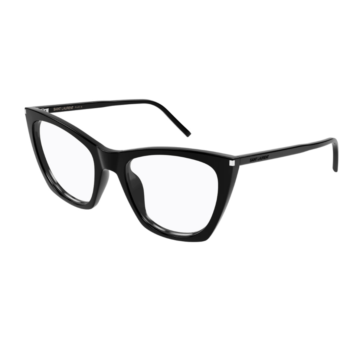 Saint Laurent SL 214 Kate Thin OPT Linea Corner Angle 001 Black Nero Acetate Occhiali Da Vista