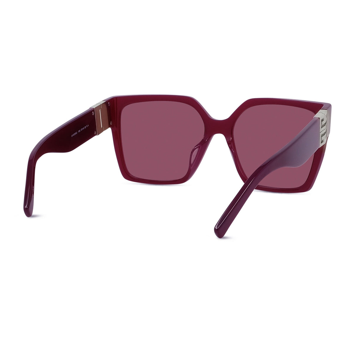 Givenchy GV40056U 4G 69s Bordeaux Rosso Acetate Occhiali Da Sole