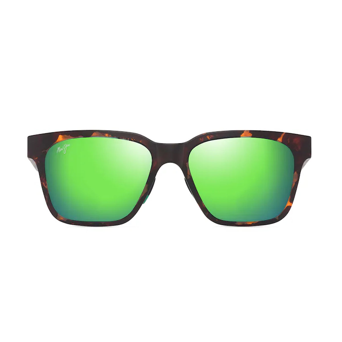 Maui Jim PUNKIKAI mauigreenr matte Marrone Acetate Occhiali Sole