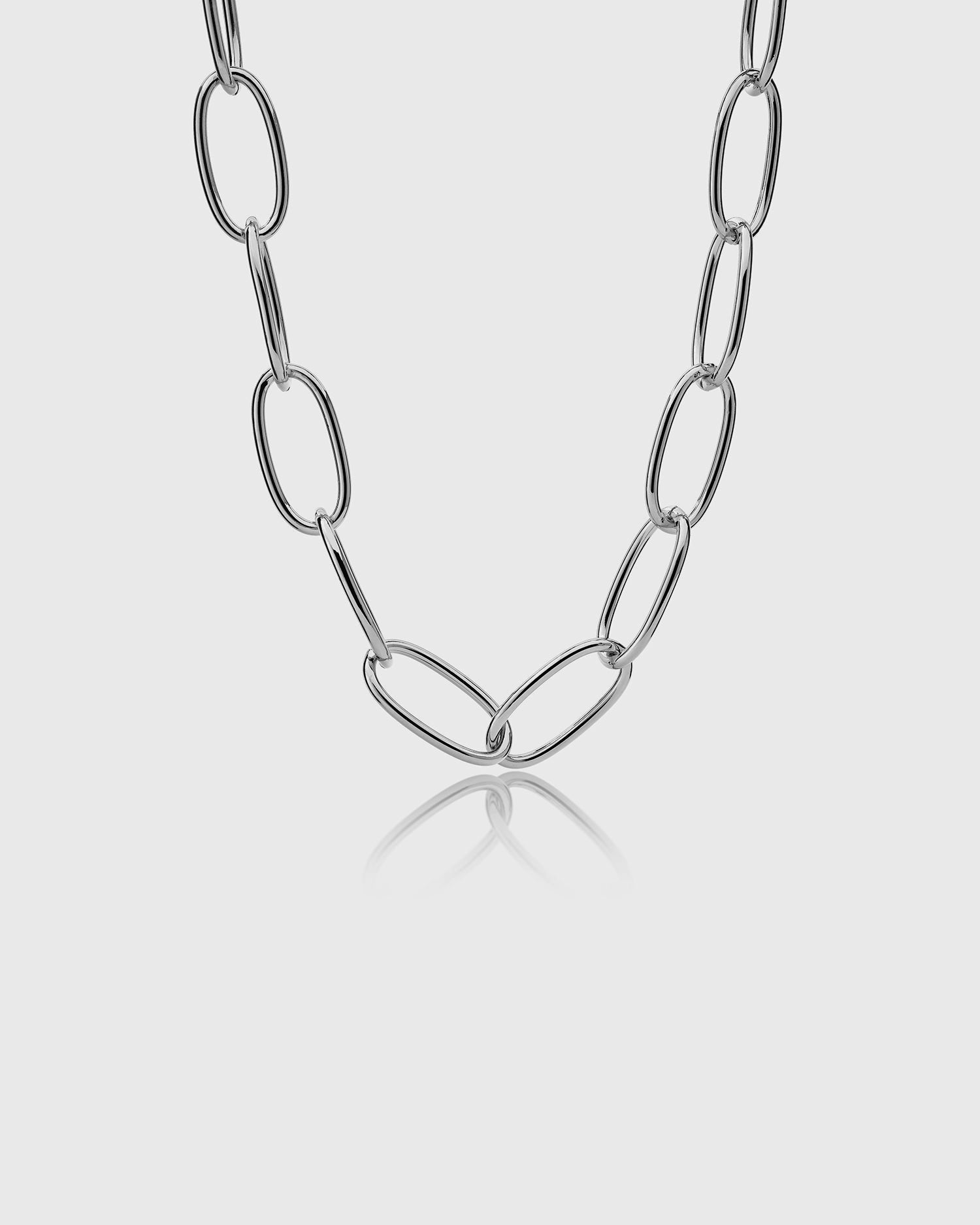 Lace Bolt Silver __single__ Necklaces