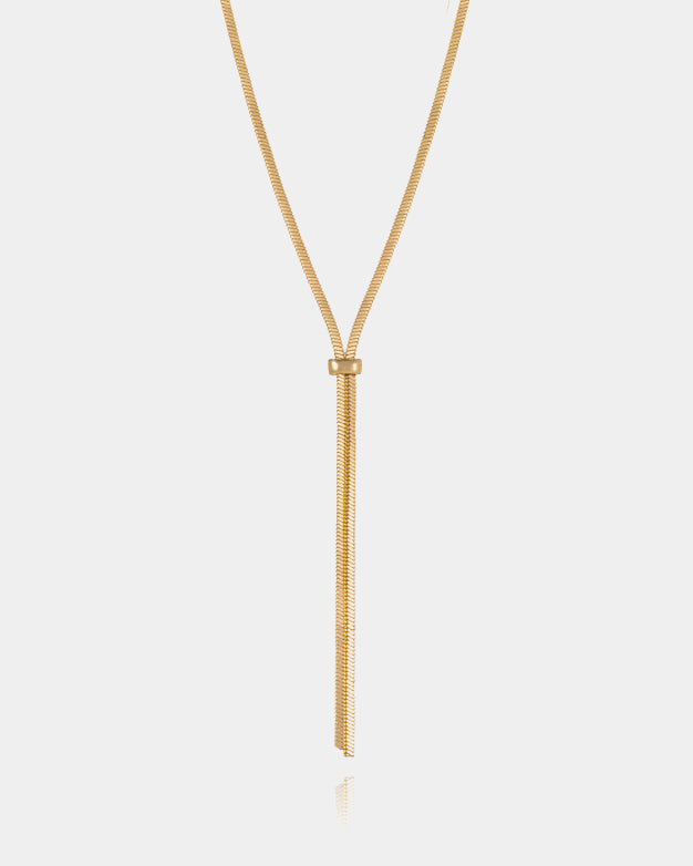Lace Long Rachel Gold Necklaces