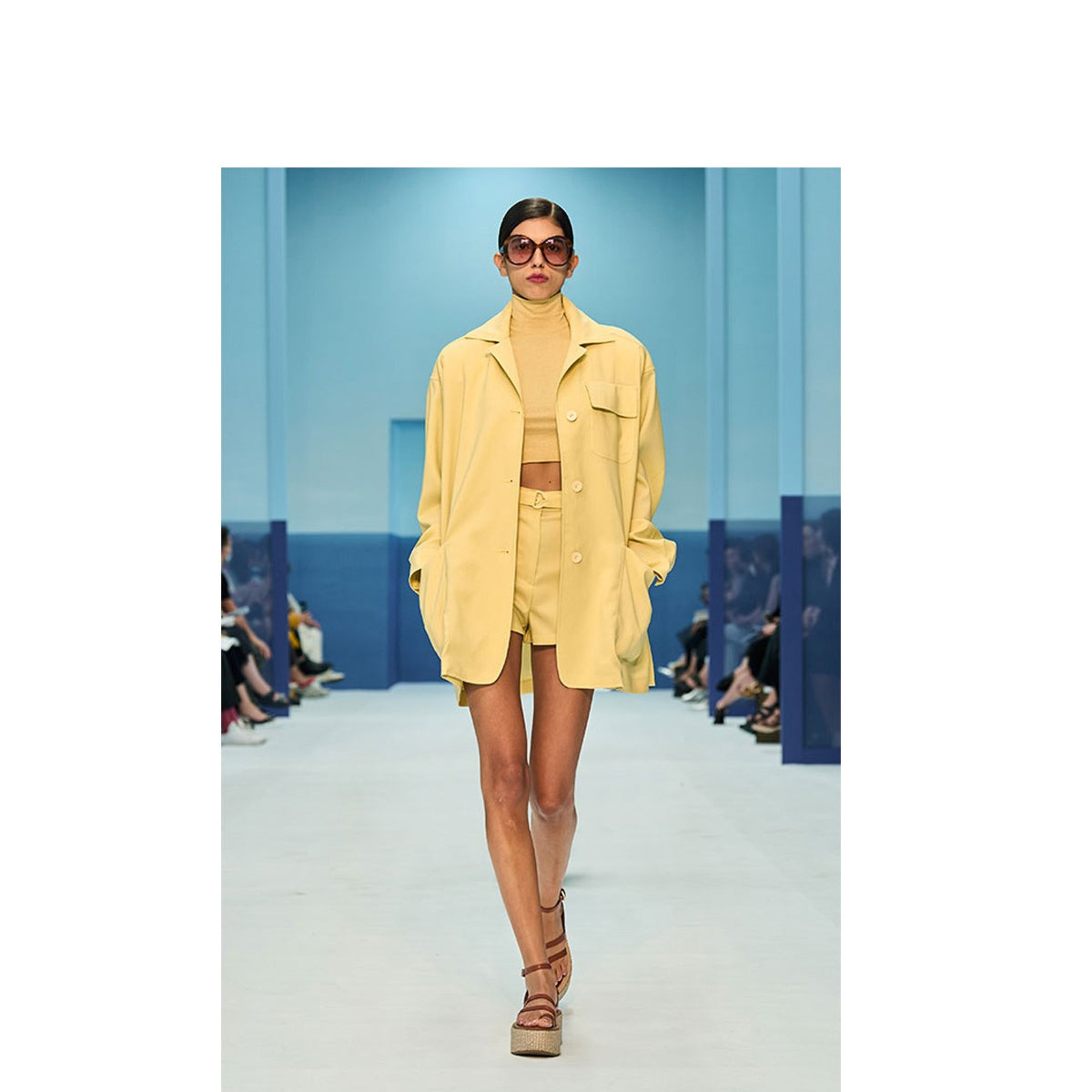 MM0074 20E Avorio Acetate Occhiali Sole