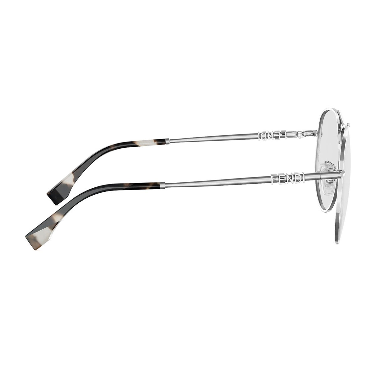Fendi FE50142U Fendigraphy 016 Argento Metal Occhiali Da Vista