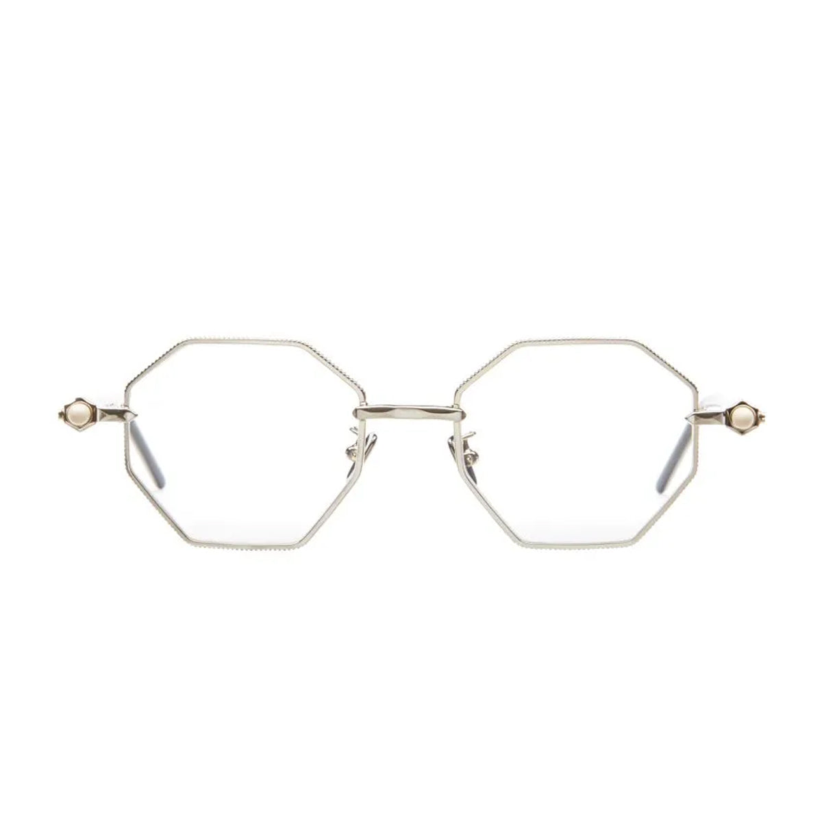 Kuboraum Maske P62 SI YB Silver- White- Black Oro Acetate/metal Occhiali Da Vista