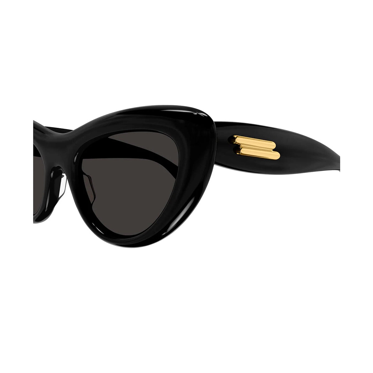BV1282S LINE NEW CLASSIC 001 Black Grey Nero Recycled Acetate Occhiali Da Sole