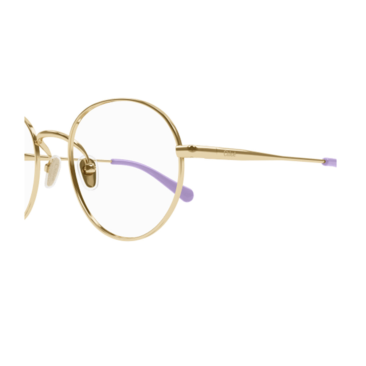 CC0024O Linea Chloé Junior 001 Oro Metal Occhiali Vista