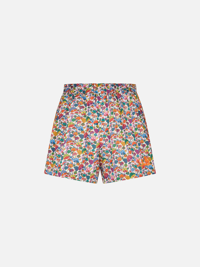 Lierre Multicolor Cotton Shorts Pant
