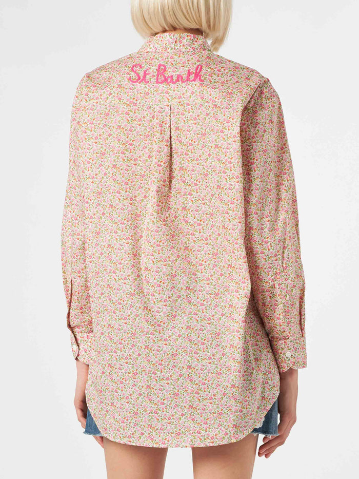 Brigitte Cotton Shirt With Floral Print | Special Edition