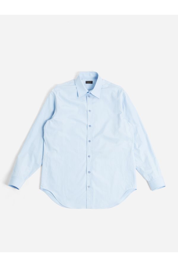 Balenciaga Cotton shirt in blue