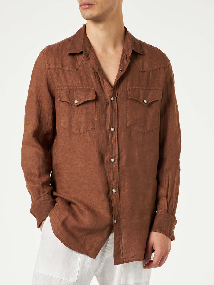 Greg Brown Linen Shirt