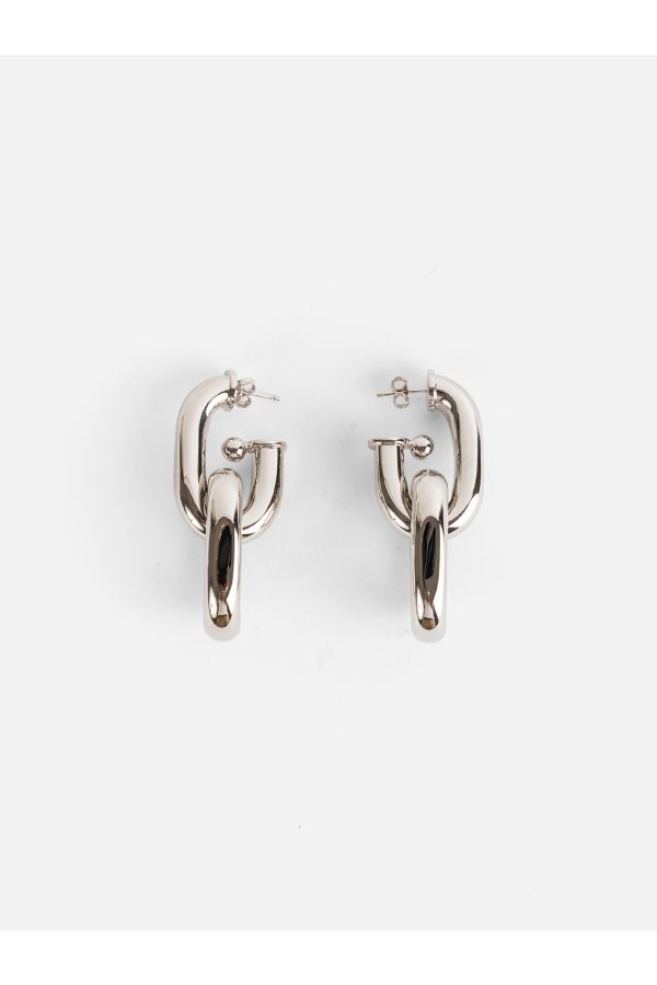 Rabanne earrings in silver