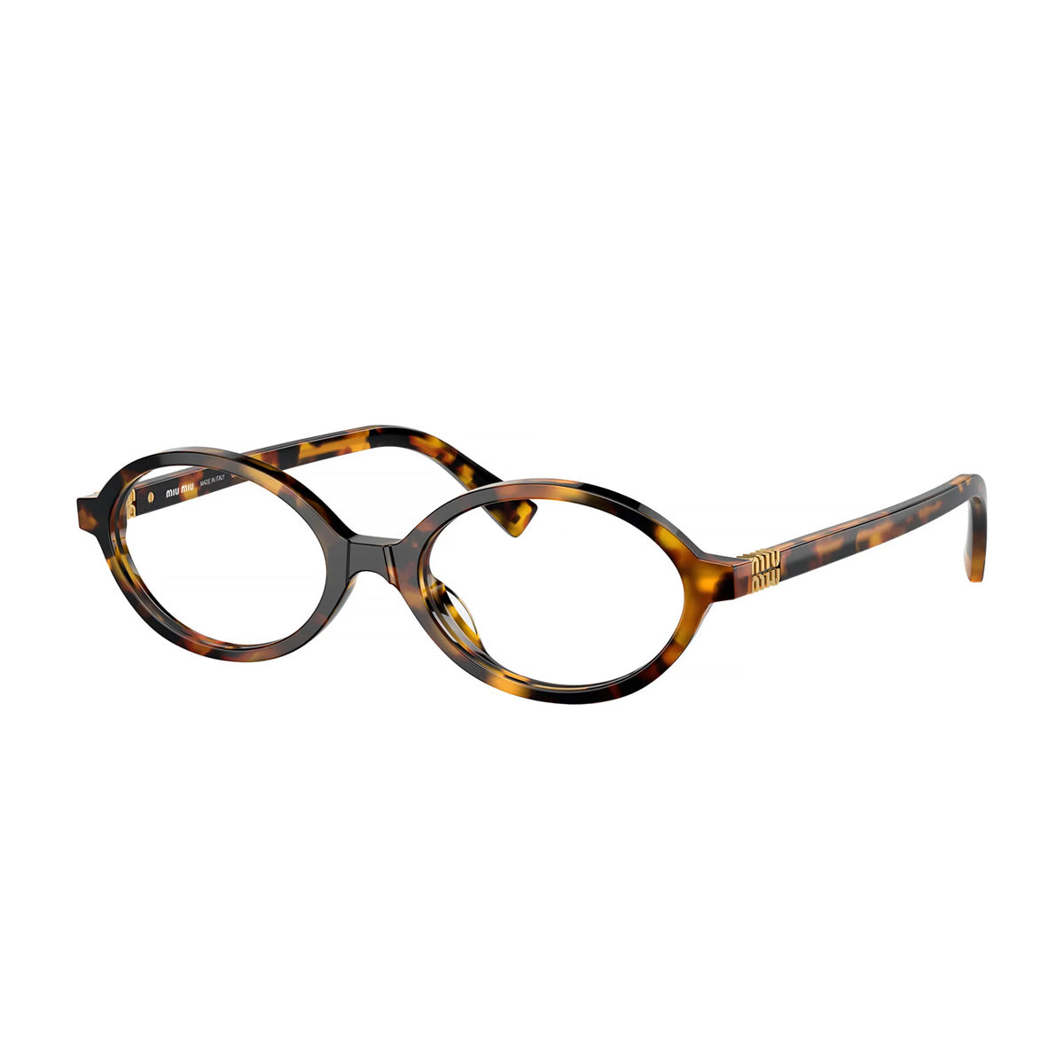 0MU 01XV Miu Regard VAU1O1 Havana Marrone Acetate Occhiali Vista
