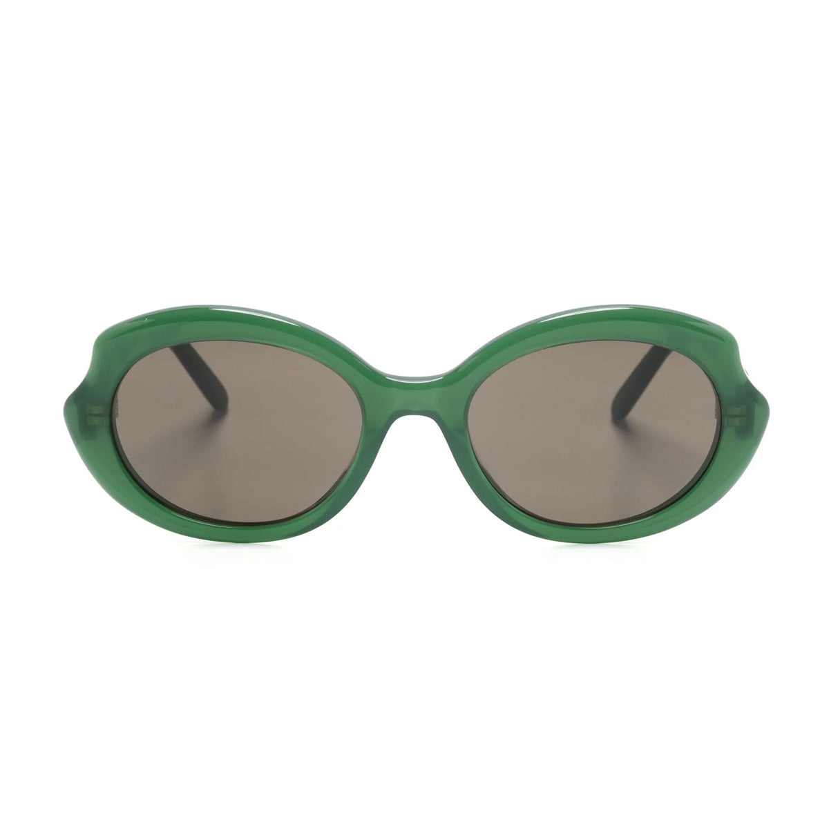 Loewe LW40147I Slim 96E Verde Lucido Acetate Occhiali Da Sole
