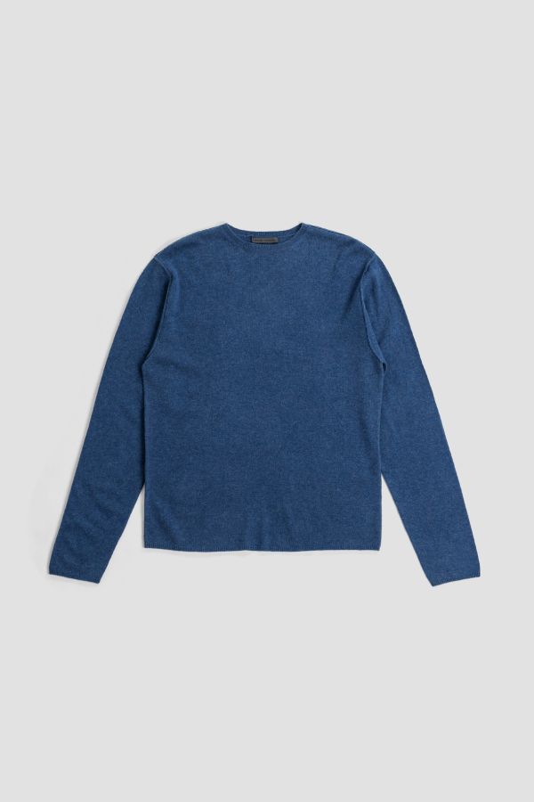 Denis Colomb Crewneck Knit sweater in blue