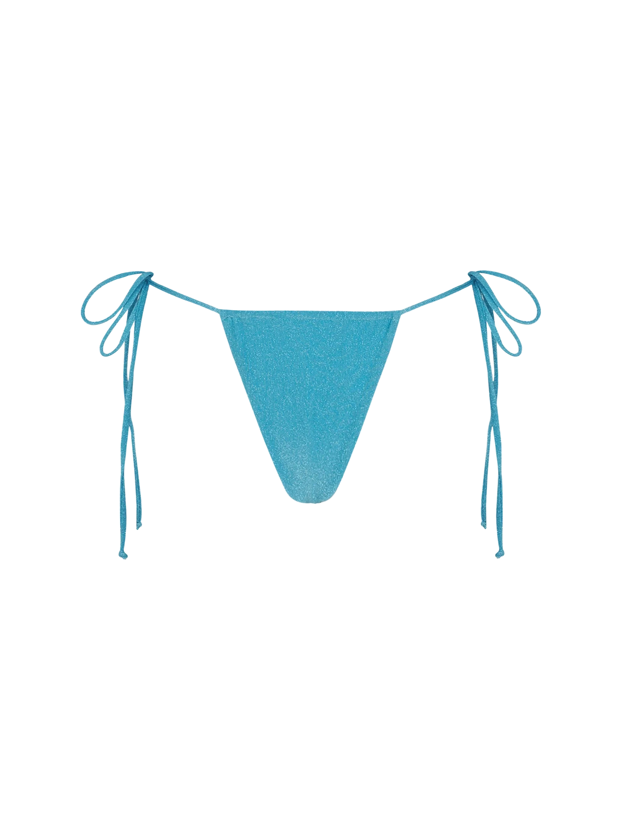 Light Blue Colin Lurex Swim Briefs Bottom