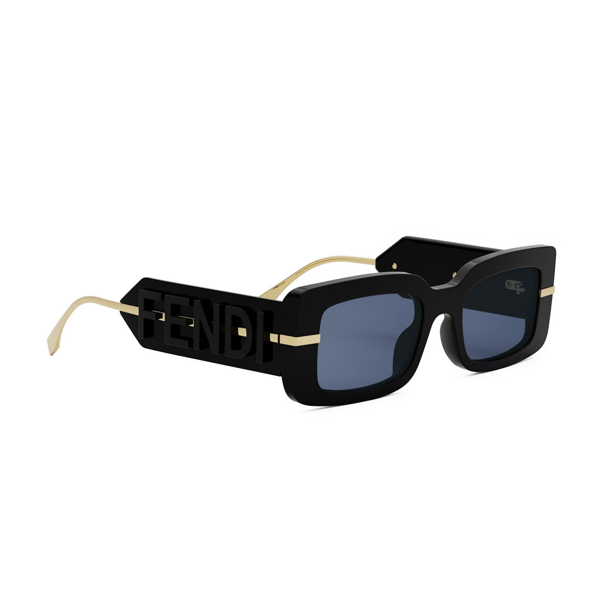 Fendi FE40133I Fendigraphy 01V Nero Acetate Occhiali Da Sole