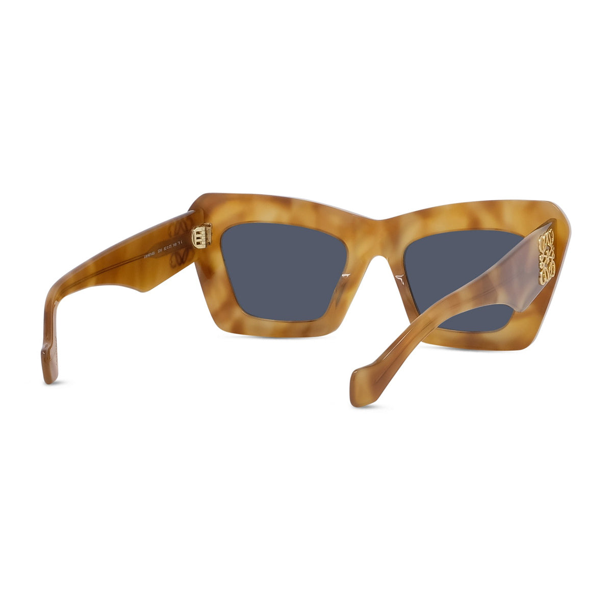 Loewe LW40145I Anagram 53V Havana Arancione Acetate Occhiali Da Sole