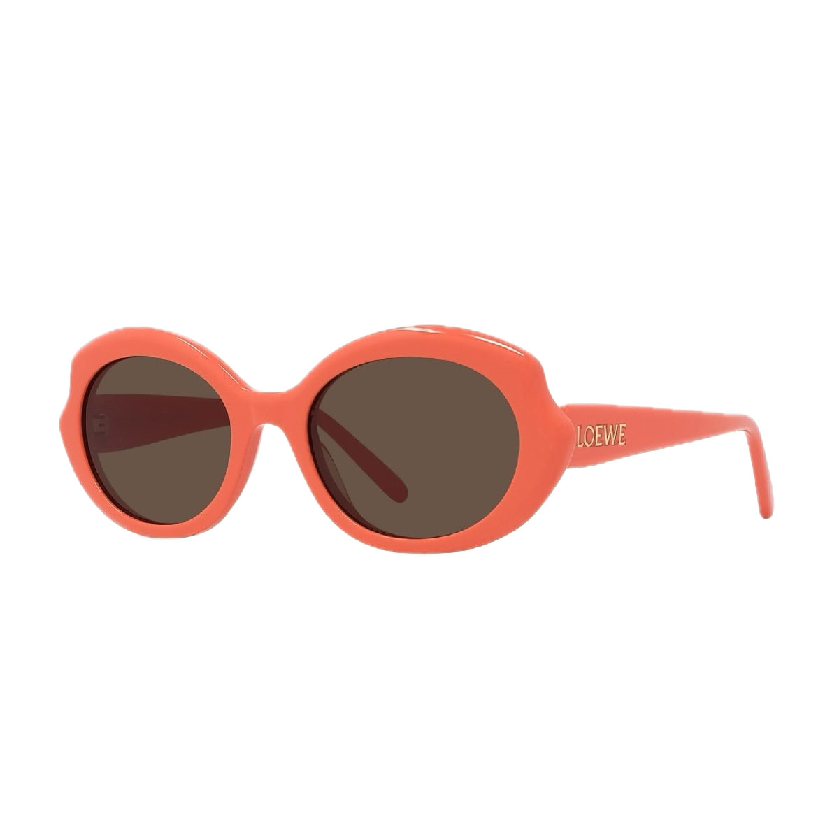 Loewe LW40147I 42E Arancione Lucido Acetate Occhiali Da Sole
