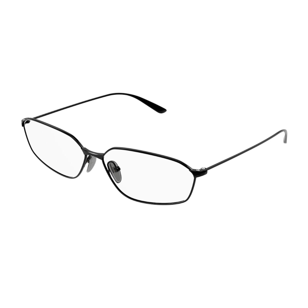 Balenciaga BB0453O Linea Everyday 002 Black Nero Metal Occhiali Da Vista