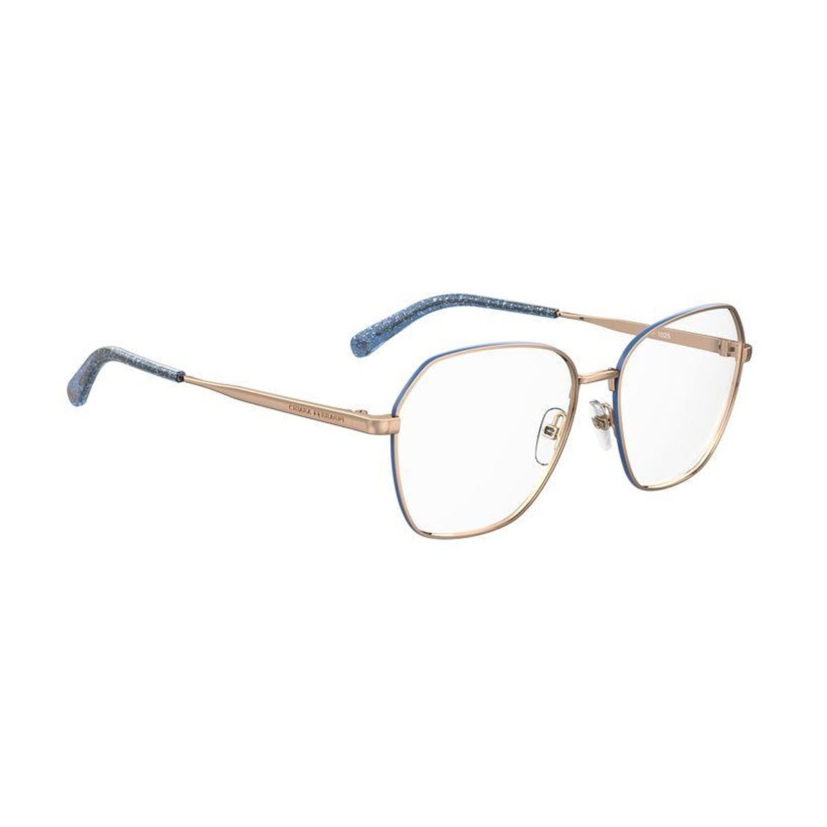 Cf 1025 LKS-15 GOLD BLUE Oro Metal Occhiali Vista
