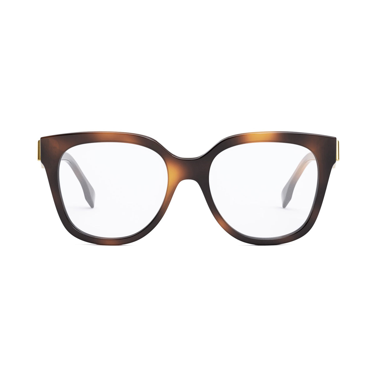 FE50064I Fendi First 053 Havana Marrone Acetate Occhiali Da Vista