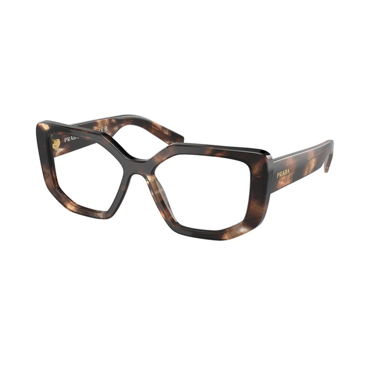 PR A04V 07R1O1 Marrone Acetate Occhiali Vista