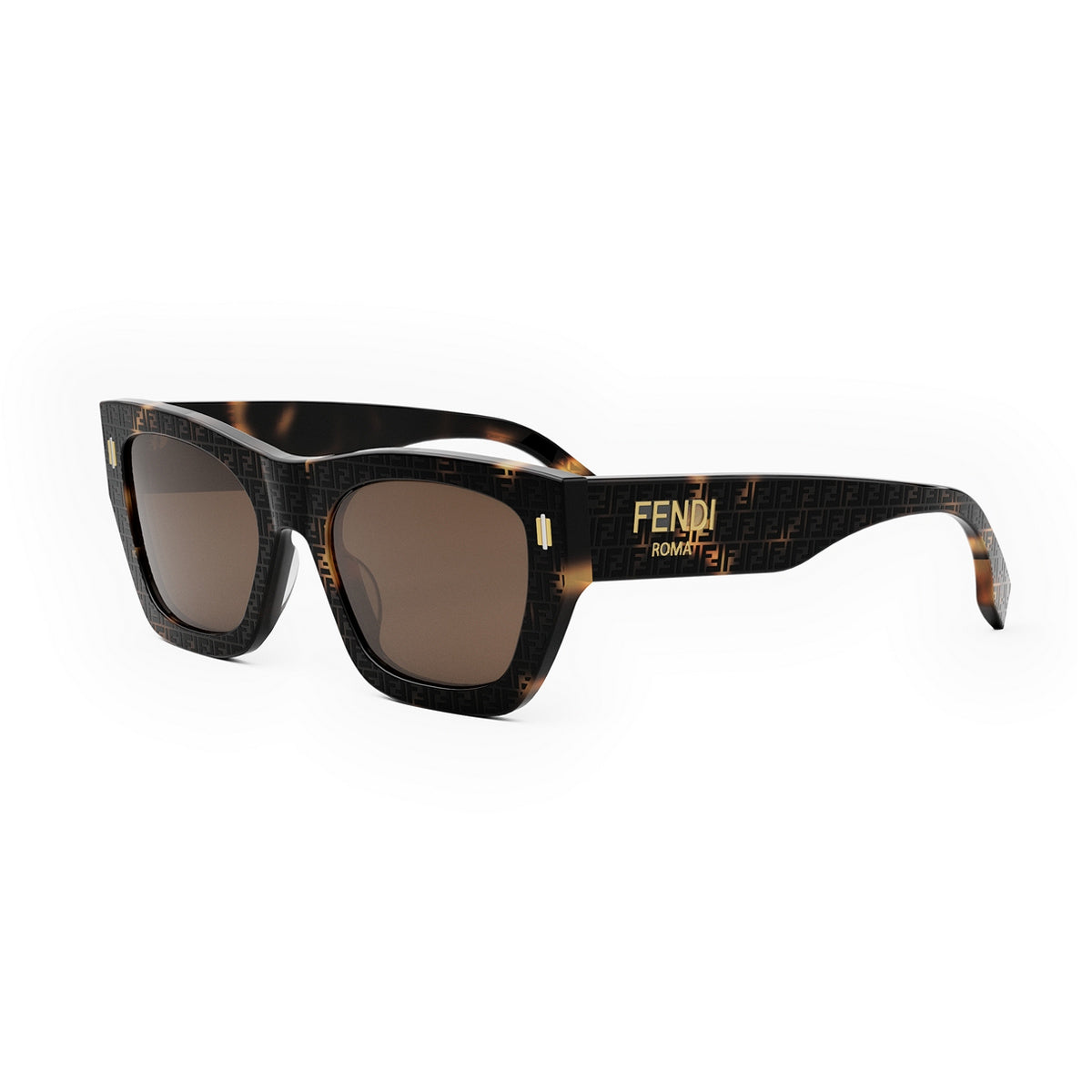 FE40100I 55E Marrone Acetate Occhiali Sole