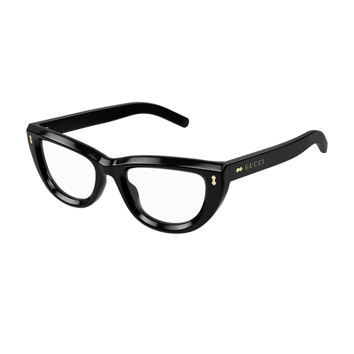Gucci GG1521O Linea Rivets 001 Nero Acetate Occhiali Vista