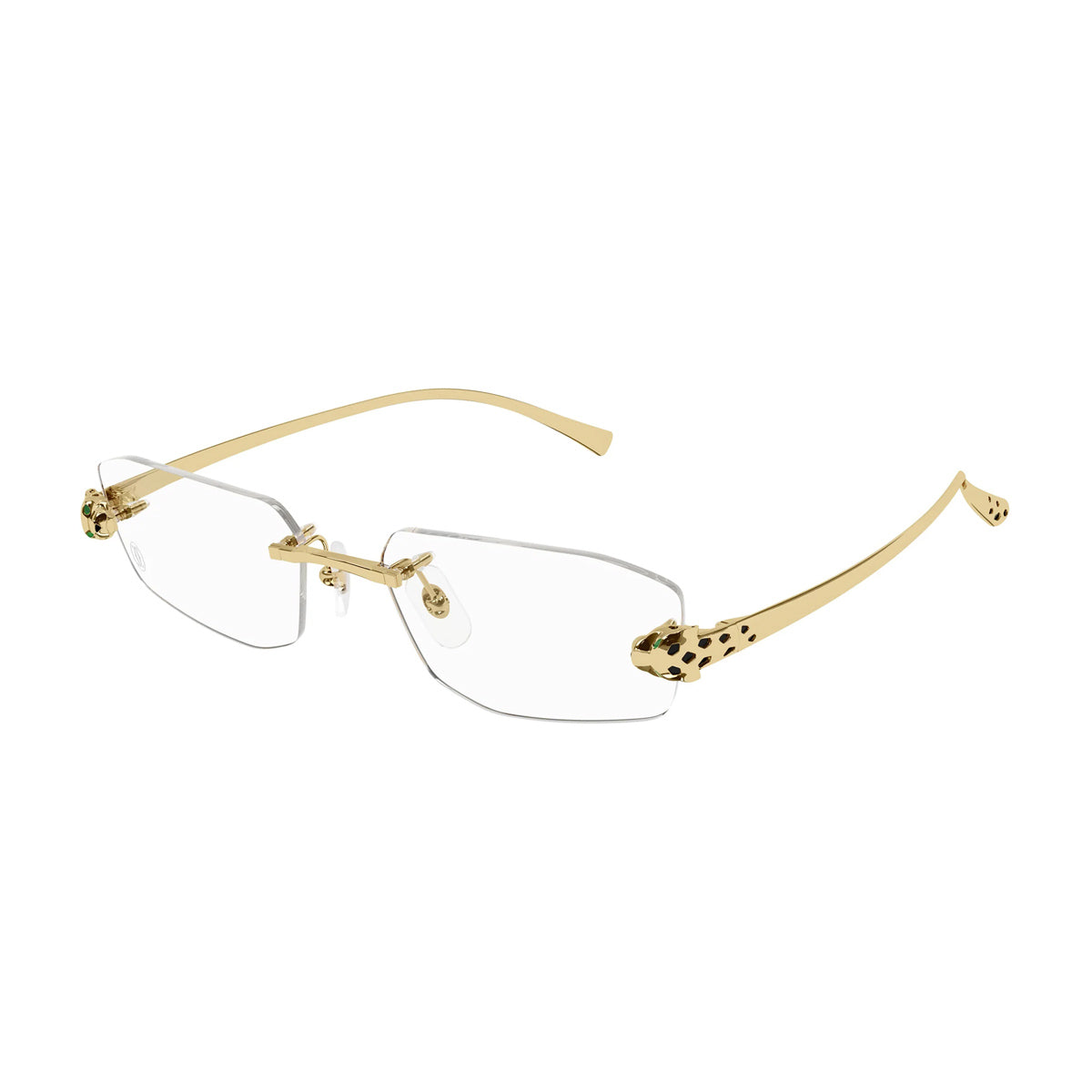 CT0494O PANTHÈRE DE CARTIER 001 Gold Oro Metal Occhiali Vista