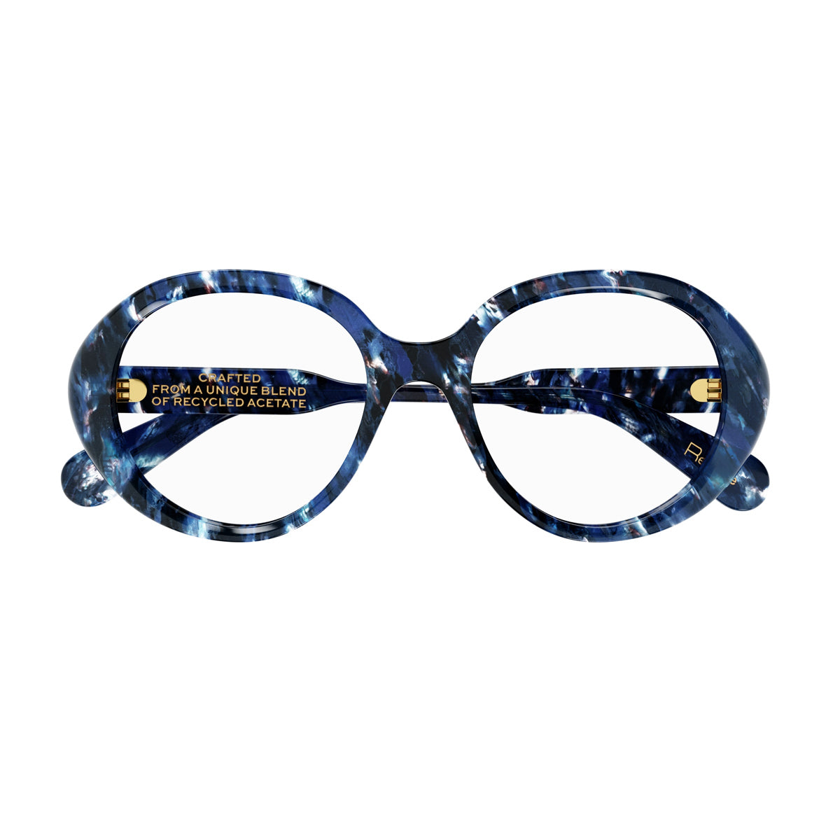 CH0221O Linea Gayia 005 Blu Recycled Acetate Occhiali Vista