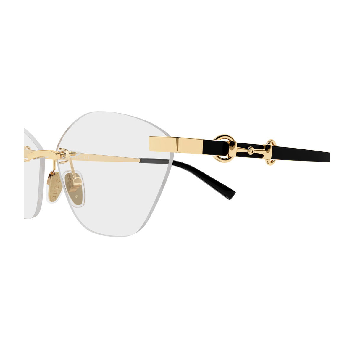Gucci GG2050O Linea Sign 001 Gold Black Oro Metal Occhiali Da Vista