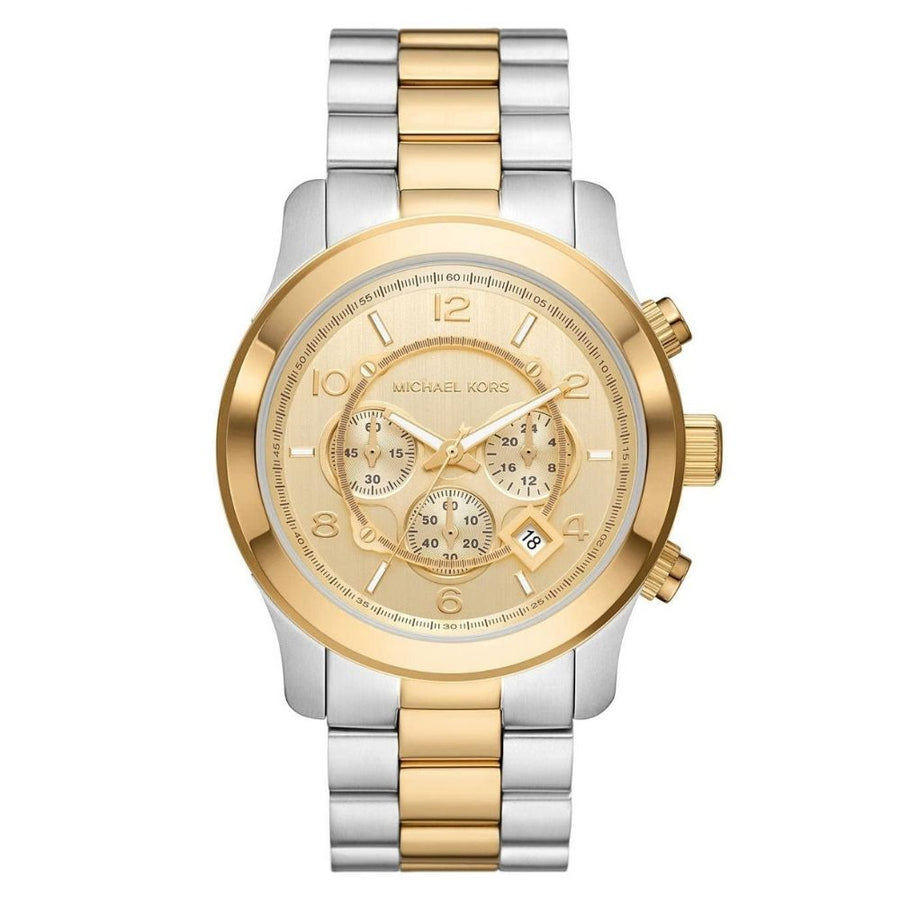 Michael Kors Mens Runway Gold Watch